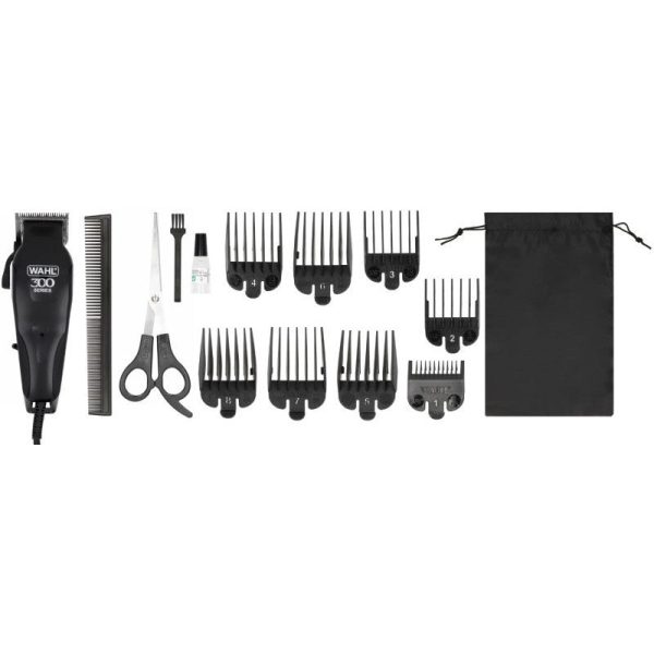 Plaukų kirpimo mašinėlė WAHL Home Pro 300 Series Hair Clipper WAH20102-0460, laidinė, juodos spalvos Sale