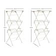 Salter LASAL71717W2EU7 WARM 3 TIER DELUXE AIRER TONAL on Sale