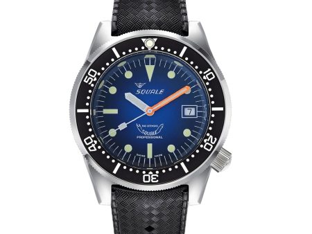 Squale 1521PROFD.HT Polished Swiss Automatic Dive Wristwatch Rubber Online Hot Sale