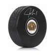 Jeremy Swayman Boston Bruins Autographed 100th Anniversary Hockey Puck Online Hot Sale