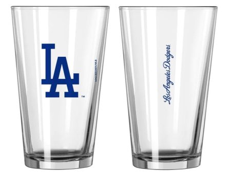 Los Angeles Dodgers Game Day Pint Glass Hot on Sale