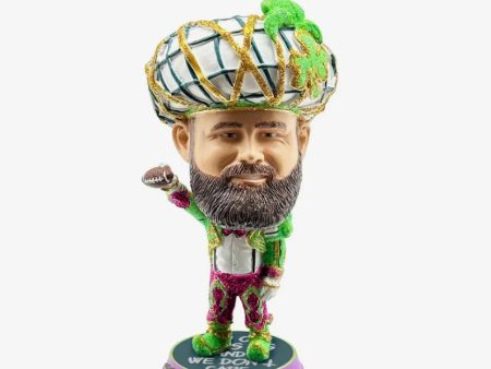 Jason Kelce Philadelphia Eagles 4.5” Mummer Mini Bighead For Sale