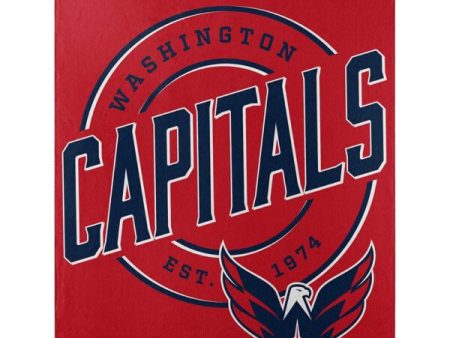 Washington Capitals 50  x 60  Campaign Fleece Blanket Cheap