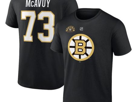 Charlie McAvoy Boston Bruins 100th Centennial Gold Player Shirt For Cheap