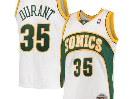 Kevin Durant Seattle SuperSonics Mitchell & Ness Hardwood Classics 2007-08 Swingman Jersey Cheap