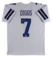 Trevon Diggs Dallas Cowboys Autographed White Football Jersey For Cheap