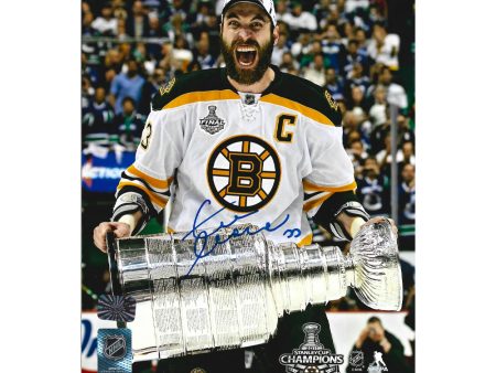 Zdeno Chara 2011 Stanley Cup Boston Bruins Autographed 11  x 14  Hockey Photo Hot on Sale