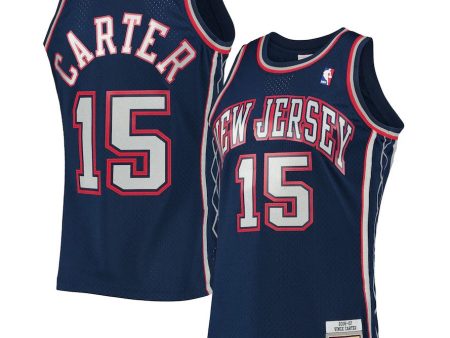 Vince Carter New Jersey Nets Mitchell & Ness 2006-07 Hardwood Classics Swingman Jersey - Navy For Cheap