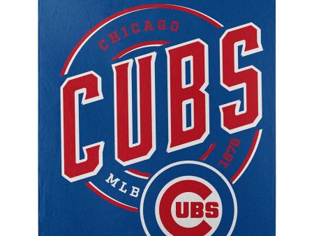 Chicago Cubs 50  x 60  Campaign Fleece Blanket on Sale