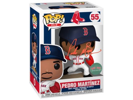 Pedro Martinez Boston Red Sox Autographed Funko Pop Fenway Park Exclusive For Sale