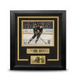 Danton Heinen in Action Boston Bruins 8  x 10  Framed Hockey Photo with Engraved Autograph For Cheap