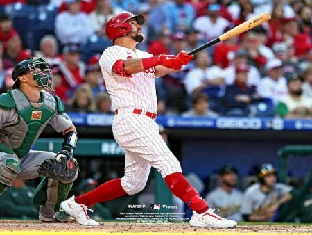 Kyle Schwarber Home Run Swing Philadelphia Phillies 8  x 10  Baseball Photo Sale