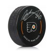 Wayne Simmonds Autographed Philadelphia Flyers Hockey Game Model Puck For Cheap