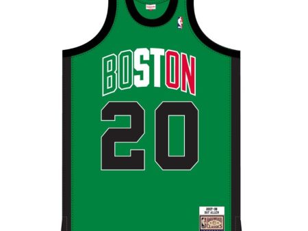 Ray Allen Boston Celtics Mitchell & Ness Irish Green 2007-2008 Authentic Jersey Hot on Sale