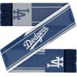 Los Angeles Dodgers Colorwave Wordmark Scarf Online now