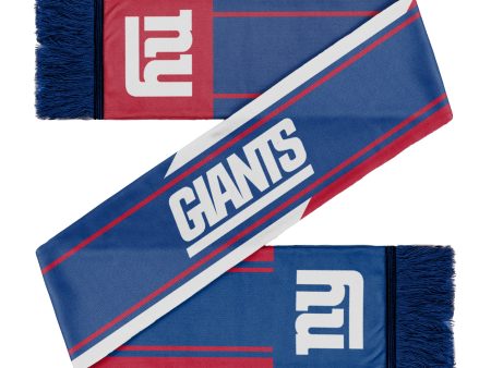 New York Giants Colorwave Wordmark Scarf on Sale