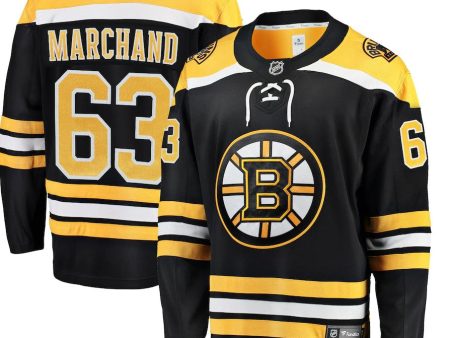 Brad Marchand Boston Bruins Breakaway Player Jersey - Black Online now