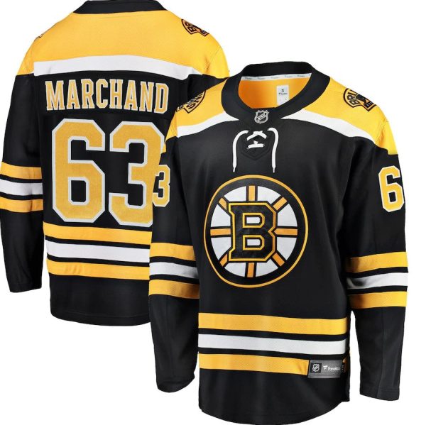 Brad Marchand Boston Bruins Breakaway Player Jersey - Black Online now