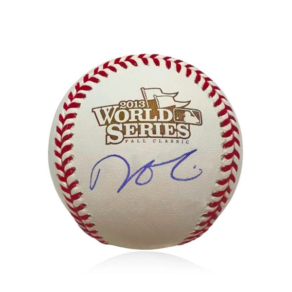 Dustin Pedroia Boston Red Sox Autographed 2013 World Series Baseball For Cheap