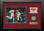 Michael Lorenzen No-Hitter Philadelphia Phillies 8x10 Framed Photo with Autographed Card # d to 99 For Sale