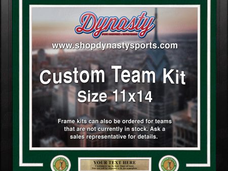 Boston Celtics 2024 NBA Champions Custom NBA Basketball 11x14 Picture Frame Kit (Multiple Colors) Online Hot Sale