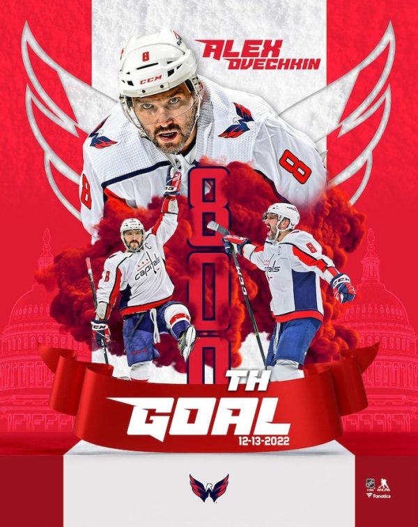 Alex Ovechkin Washington Capitals 800th Career Goal 8  x 10  Hockey Collage Photo For Discount