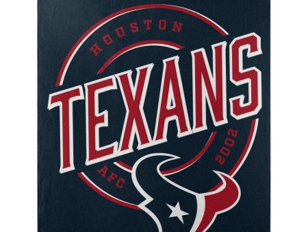 Houston Texans 50  x 60  Campaign Fleece Blanket Online Hot Sale