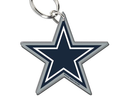 Dallas Cowboys Acrylic Logo Keychain Online now