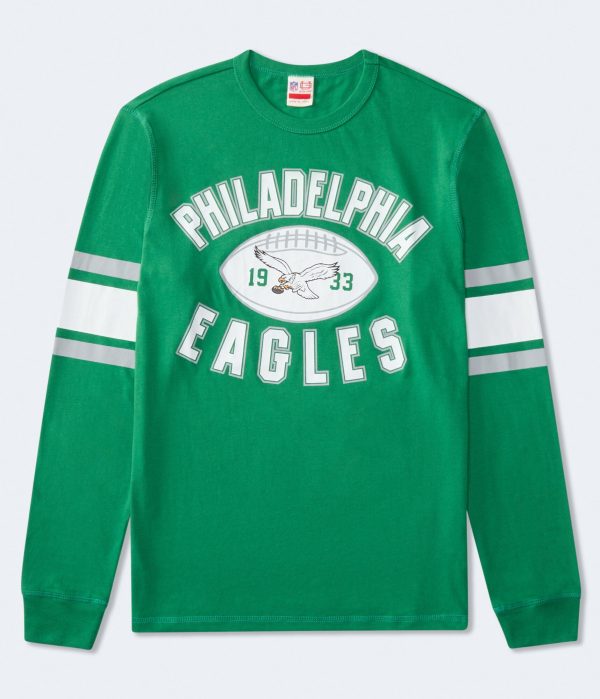 Philadelphia Eagles Football Long-Sleeve Relaxed Graphic Tee Sale