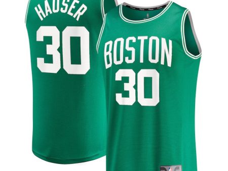 Sam Hauser Boston Celtics Fast Break Replica Jersey Green - Icon Edition on Sale