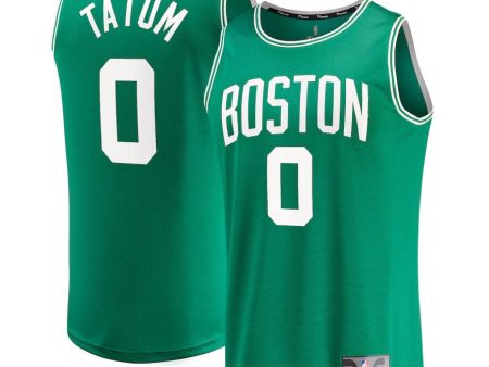 Jayson Tatum Boston Celtics 2024 NBA Finals Fast Break Replica Player Jersey - Icon Edition - Kelly Green on Sale