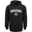 Boston Bruins Youth Team Lock Up Pullover Hoodie - Black For Sale