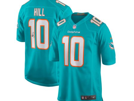 Tyreek Hill Miami Dolphins Officially Licensed Autographed Game Jersey For Cheap