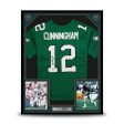 Randall Cunningham Philadelphia Eagles Autographed Framed Mitchell & Ness Green Throwback Jersey For Discount