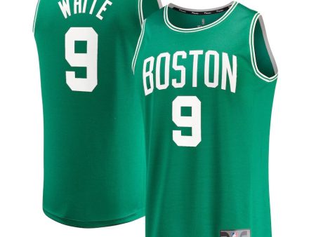 Derrick White Boston Celtics Fast Break Replica Jersey Green - Icon Edition Cheap