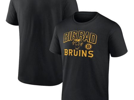 Boston Bruins Black Ice Cluster T-Shirt Sale