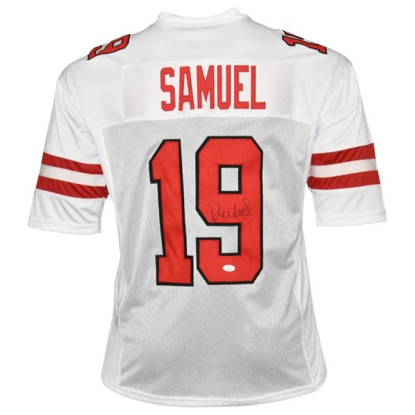 Deebo Samuel San Francisco 49ers Autographed Football Jersey Supply