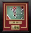 Jerry Rice Super Bowl XXIV Touchdown San Francisco 49ers 8x10 Framed Photo with Engraved Autograph Online Hot Sale