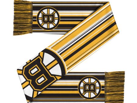 Boston Bruins Hyper Stripe Big Logo Scarf Online Hot Sale