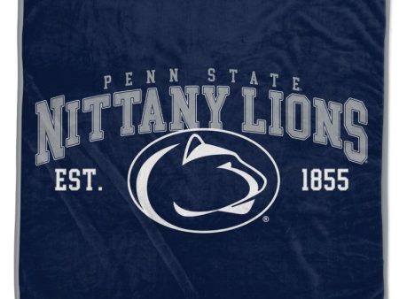 Penn State Nittany Lions 50  x 60  Vintage Arch Block Blanket For Sale