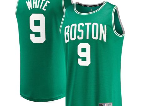 Derrick White Boston Celtics Youth 2024 NBA Finals Champions Fast Break Replica Player Jersey Online Hot Sale