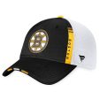 Boston Bruins Authentic Pro On Stage Trucker Adjustable Hat - Black White Online