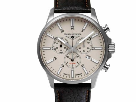 Bauhaus Aviation 28805 Men s Quartz Chronograph Wristwatch For Discount