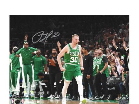 Sam Hauser Celebration Autographed Boston Celtics 11  x 14  NBA Finals Photo For Discount