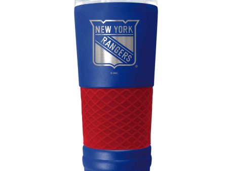 New York Rangers  The Draft  24 oz. Stainless Steel Travel Tumbler Supply