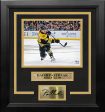 David Pastrnak Shooting Action Boston Bruins 8  x 10  Framed Hockey Photo with Engraved Autograph Discount