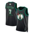 Jaylen Brown Boston Celtics Ultra Game Black NBA Jersey Fashion