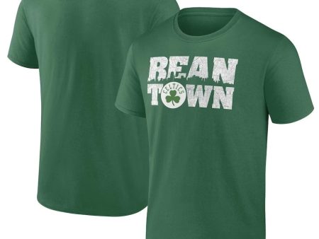 Boston Celtics Hometown Originals Announcer T-Shirt - Kelly Green Sale