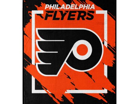 Philadelphia Flyers 46  x 60  Micro Raschel Throw Blanket on Sale