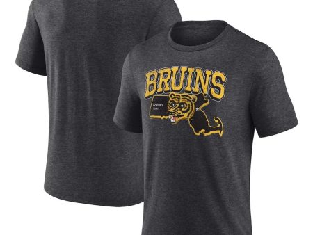 Boston Bruins Centennial Massachusetts Team Vintage Tri-Blend Shirt Online